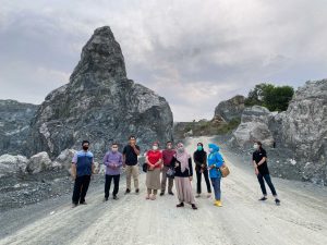 Bebatuan Langka di Desa Gunung Besar Kecamatan Simpangempat Tanah Bumbu