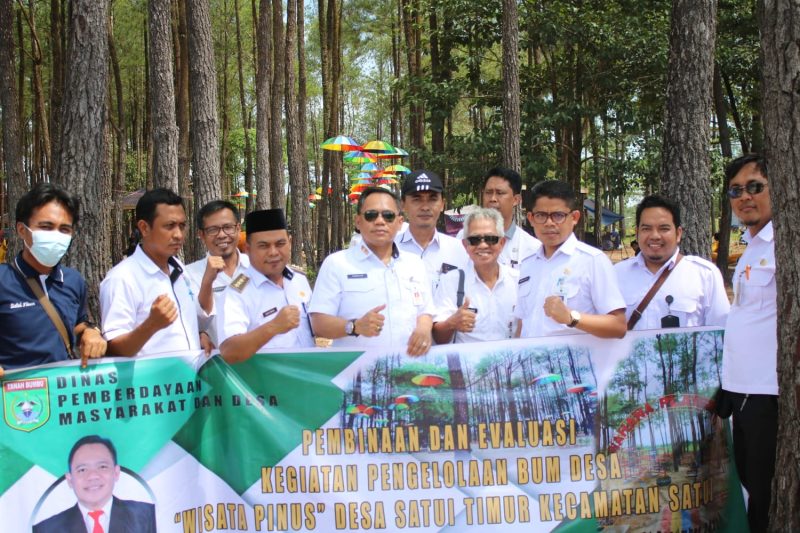Peninjauan Bumdes Satui Timur
