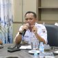 Kadis PMD Tanbu Samsir Saat Pimpin Evaluasi Program 1 Desa 1 Masjid di Tanah Bumbu