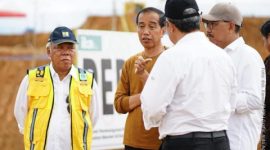 (Dok.KemenPUPR) Presiden RI Joko Widodo didampingi Menteri PUPR Pantau Progres Pembangunan IKN