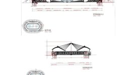 (Dok. PUPR) Desain Pembangunan Stadion Standar Nasional di Kabupaten Tanah Bumbu Yang Dibangun di Tahun 2023