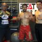 (Istimewa) Agus Setia Budi si Dalas Hangit (Tengah) akan mencoba merebut sabuk Juara Nasional One Pride MMA kelas flyweight (56,7kg)