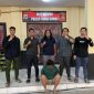 (Istimewa) : Unit Resmob Satreskrim Polres Tanah Bumbu Usai Ringkus Pelaku Penganiaya di Jalan Hidayah Tanbu