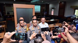 (Istimewa) Kapolda Kalsel Irjen Pol Andi Rian Djajadi Saat Konferensi Pers di Ruang Rupattama Polda Kalsel, Selasa (4/4/2023) 