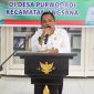(Istimewa) : Kepala Dinas PMD Tanah Bumbu, Samsir Saat Berikan Sambutan di Acara Penilaian Lomba Desa Kelurahan
