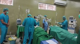 Operasi Mata - Proses Operasi Karatak di RSUD dr H Andi Abdurrahman Noor Yang Difasilitasi Lazis Assalam Fil Alamin Kalsel
