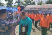 Pelatihan Tanggap Bencana di kantor BPBD Tanah Bumbu
