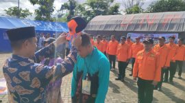 Pelatihan Tanggap Bencana di kantor BPBD Tanah Bumbu
