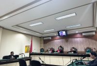 Sidang Putusan Kasus Dugaan Korupsi Progran DAPM Karang Bintang Kabupaten Tanah Bumbu di Pengadilan Tipikor Banjarmasin