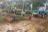 Meriahnya Trail Game Hayau Berait 7 Kotabaru, bertempat  di areal Wisata Pantai Gedambaan Kecamatan Pulau Laut Sigam