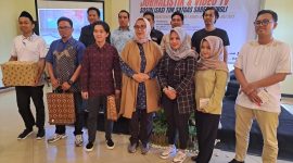 Foto Bersama Penulis terbaik dalam pelatihan Jurnalistik dan Video Televisi yang digelar JMSI Kabupaten Tanah Bumbu Kalimantan Selatan, Jumat (28/7/2023.