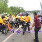H Isam Berhasil Finish Terdepan di Ajang Jhonlin Group di Kabupaten Tanah Bumbu, Kalimantan Selatan
