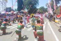 Karnaval Hari Kemerdekaan RI ke 78 yang digelar Pemerintah Kabupaten Kotabaru, Banyak Atraksi Yang Ditampilkan