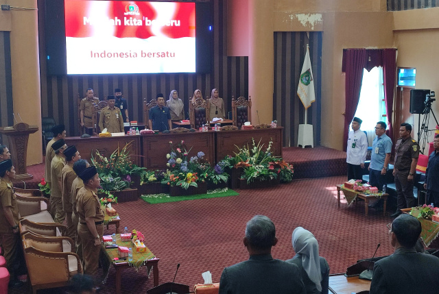 Metrokalsel - Rapat Paripurna DPRD Kabupaten Tanah Bumbu, Penyampaian KUA PPAS Tahun 2023