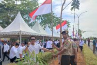 Pemasangan 5000 Bendera Merah Putih, Wakil Ketua DPRD Tanah Bumbu Said Ismail Kholil Alydrus