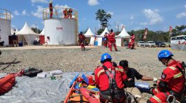 Metro Kalsel / Peserta IFRC 2023, Peserta Tampil Dalam Aksi Penyelamatan Dengan Delapan Kategori Perlombaan