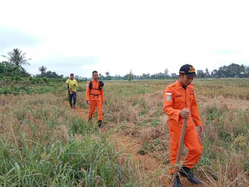 Tim SAR Lakukan Pencarian Seorang Pria di Amuntai Hilang di Hutan Rawa