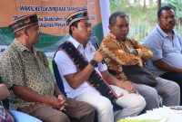 Wakil Ketua DPRD Tanah Bumbu, Agoes Rahmadi Saat Reses di Dapilnya Kecamatan Simpang Empat