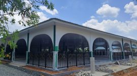 Penampakan Pendopo Kantor Bupati Tanah Bumbu Yang Tinggal Sisa Finshing