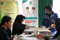 Pemantauan Tim Penilai di Puskesmas Batulicin 1 Untuk Proses Re-akreditasi