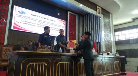 Penyerahan Berkas 3 Buah Raperda Inisiatif DPRD Kotabaru
