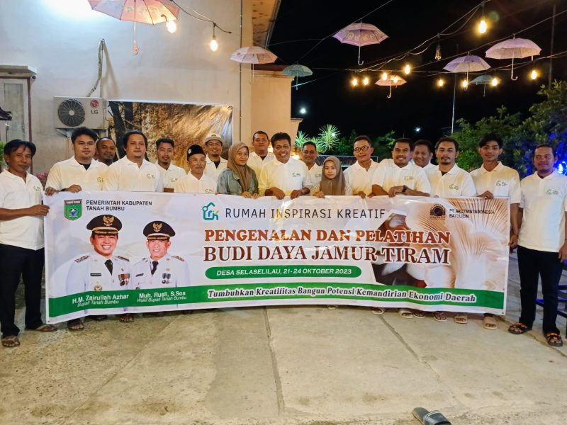 Foto Bersama Pengurus RIK Usai Rapat Pematangan Pelaksanaan Pelatihan Budidaya Jamur Tiram dan Pupuk Organik