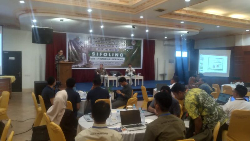Sosialisasi Dinas Lingkungan Hidup Kotabaru Terkait SIFOLING