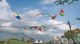 Metro Kalsel / Internasional Kite Festival 2023 di Pantai Pagatan
