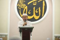 Bupati Tanah Bumbu dr HM Zairullah Azhar, Saat Berikan Sambutan di momen SDSM