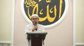 Bupati Tanah Bumbu dr HM Zairullah Azhar, Saat Berikan Sambutan di momen SDSM