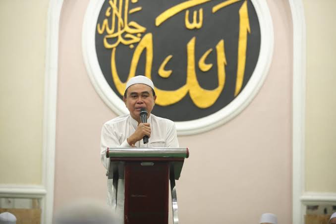 Bupati Tanah Bumbu dr HM Zairullah Azhar, Saat Berikan Sambutan di momen SDSM