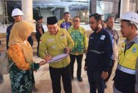 Bupati Kotabaru Saat Tinjau Perkantoran di Sebelimbingan Kotabaru