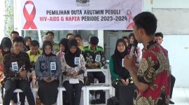 Peserta Pemilihan Duta HIV AIDS dan Nafza di PT Arutmin Indonesia Site Batulicin