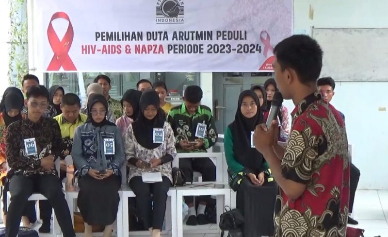 Peserta Pemilihan Duta HIV AIDS dan Nafza di PT Arutmin Indonesia Site Batulicin