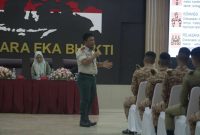 Istimewa / Kepala Pelaksana BPBD Tanah Bumbu, Sulhadi Saat Berikan Materi di IPDN Jakarta