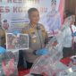 Konferensi Pers Polres Kotabaru Dipimpin Kapolres Kotabaru, AKBP Dr Tri Suhartanto 