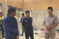 Anggota DPRD Provinsi Kalsel, Paman Yani Tinjau Progres Pembangunan SMAN 1 Batulicin