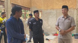 Anggota DPRD Provinsi Kalsel, Paman Yani Tinjau Progres Pembangunan SMAN 1 Batulicin