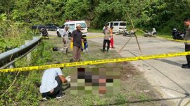 Humas Polres / Jajaran Polsek Mantewe Lakukan Olah TKP Penemuan Mayat di Jalan Batulicin Lumpangi Arah Loksado HSS