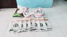 Istimewa/ Barang Bukti Beras Desa Maradapan Kecamatan Pulau Sembilan Kabupaten Kotabaru, Yang Dicuri Oknum Warg