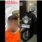 Istimewa / Tersangka dan Barang Bukti Sepeda Motor Curian Yang Kini Diamankan Jajaran Polsek Simpang Empat Kabupaten Tanah Bumbu