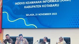 Sekda Tanah Bumbu H Said Akhmad Akan Menggelar Sosialisasi Indeks Keamanan Informasi (KAMI) 