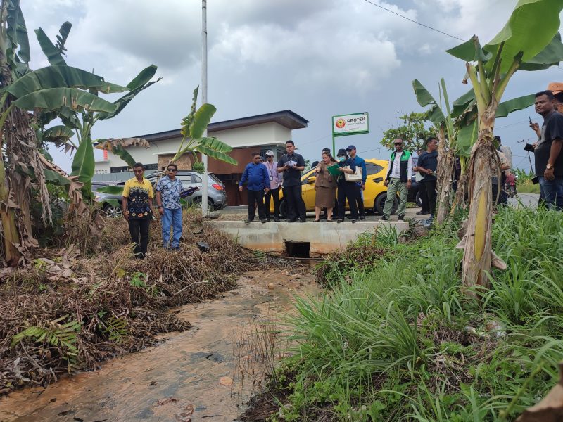 Proses Sidang Ditempat, Penentuan Objek Lahan Yang Diperkarakan di Jalan Insgub Kelurahan Kampung Baru Kecamatan Simpang Empat Kabupaten Tanah Bumbu
