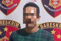 Foto : Humas Polres / Tersangka KDRT