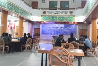 Foto : Hidayat / Suasana Uji Kompetensi Wartawan Yang Digelar JMSI dan PWI Kalsel, di Gedung Wartawan di Banjarmasin, Jumat (15/12/2023) 