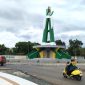 (Foto : Man Hidayat) Bundaran Adipura di Komplek Perkantoran Pemerintah Kabupaten Tanah Bumbu