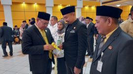 (Foto : Istimewa) Bupati Kotabaru H Sayed Jafar Saat Lantik Kadis Kominfo serta Pejabat Lainnya