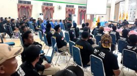 (Foto : Man Hidayat / Metro Kalsel) Diklat Pamter di Kapet Batulicin Kecamatan Simpang Empat Tanah Bumbu, Kalimantan Selatan