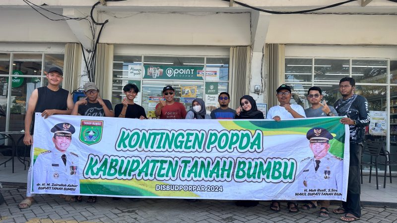 (Istimewa) - Kontingen Popda Tanah Bumbu