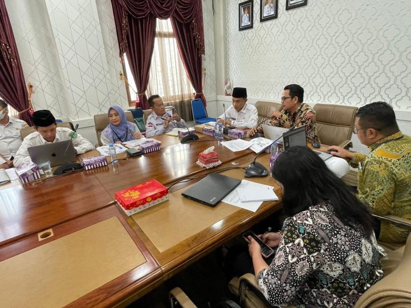 Rakor dan Supervisi KPK Bersama Pemerintah Kabupaten Tanah Bumbu, Kantor Pernahan dan Datun Kejari Tanah Bumbu